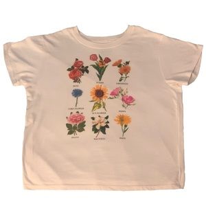 wild fable flower t-shirt